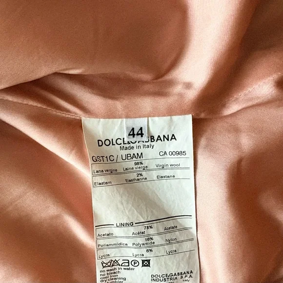 Dolce & Gabbana Fitted Button Blazer - Picture 3 of 4